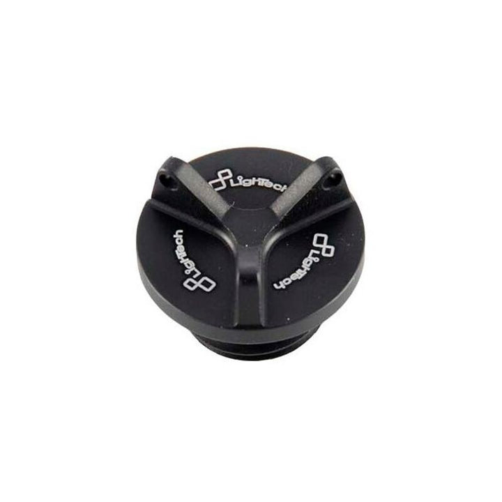 Tappo Olio Motore LighTech OIL008NER – Ergal CNC M34x1,5 Nero