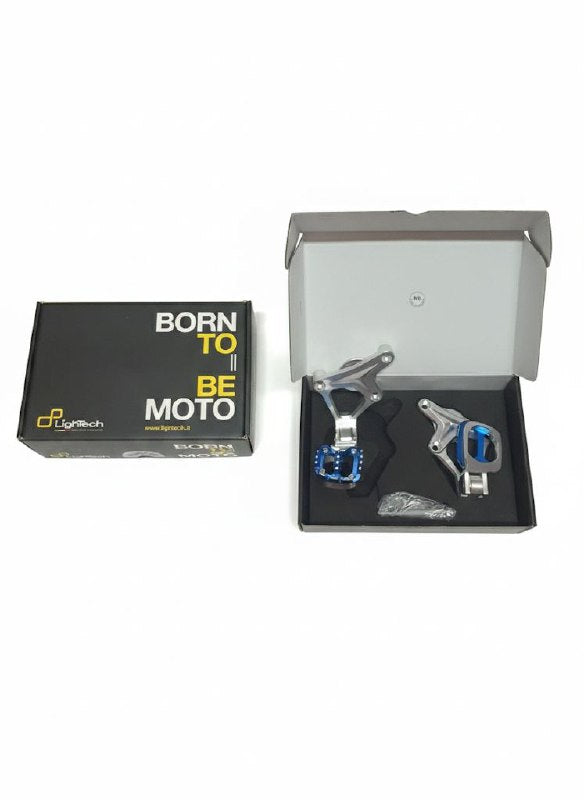 Pedane Off-Road LighTech FTRH0009COB per Honda X-ADV 750 – Ergal Blu Cobalto