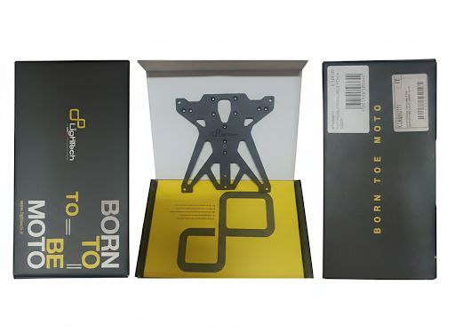 Portatarga Regolabile LighTech KTARHO111 per Honda CB 650F