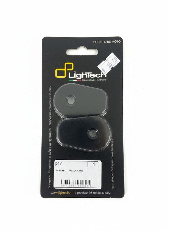 Coppia Piastre Adattatrici Frecce LighTech PFK01 per Kawasaki