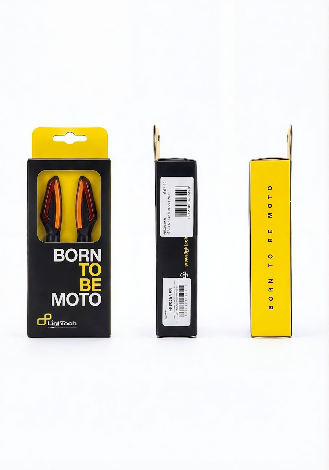 Frecce Moto a LED LighTech FRE935NER - Omologate con Tripla Funzione (Stop + Posizione)