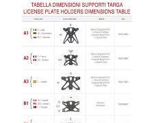 Portatarga Regolabile LighTech KTARYA135A1 per Yamaha – Design Racing
