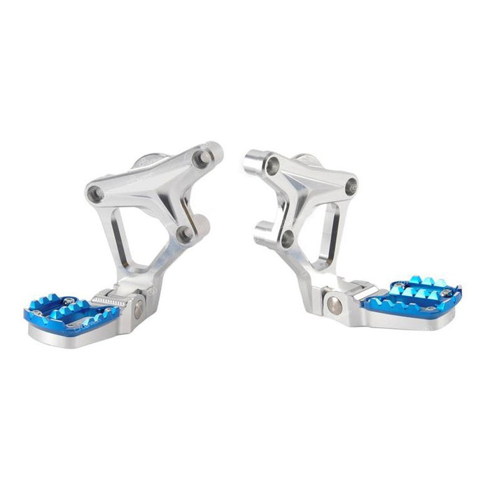 Pedane Off-Road LighTech FTRH0009COB per Honda X-ADV 750 – Ergal Blu Cobalto